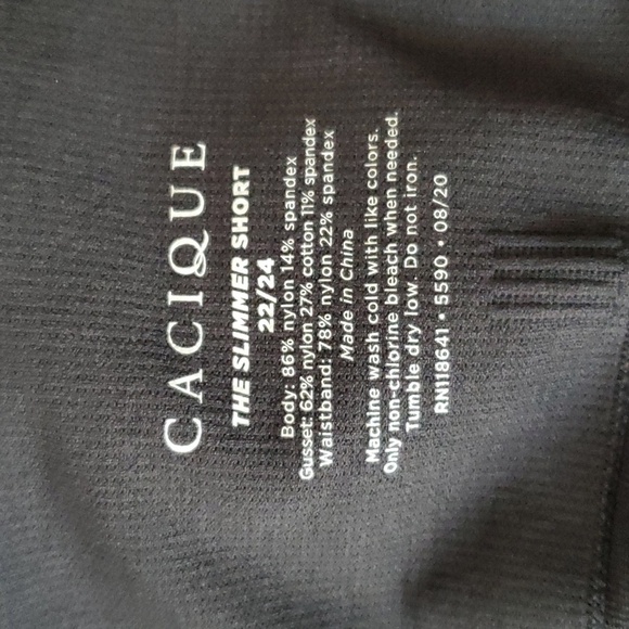 Black Cacique The Slimmer Short 22/24 (3x) - Picture 3 of 3